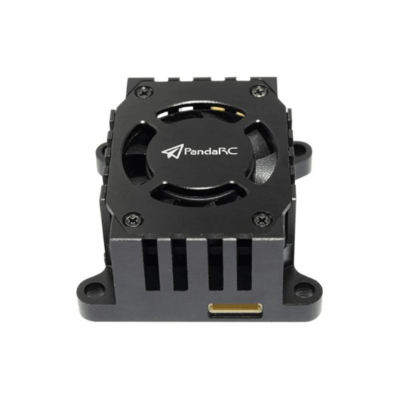 PandaRC VT5804 V3 5.8G 1W Hight Power Switchable Long Range Video Transmitter VTX 7-28V Built-in Cooling Fan RC FPV Racing Drone